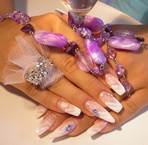 Best Nails - Wedding nail patterns